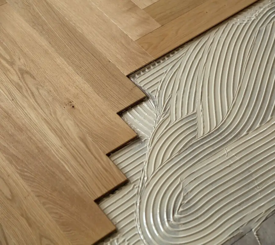 Pose Parquet Collé Haute Savoie - parqueur 74