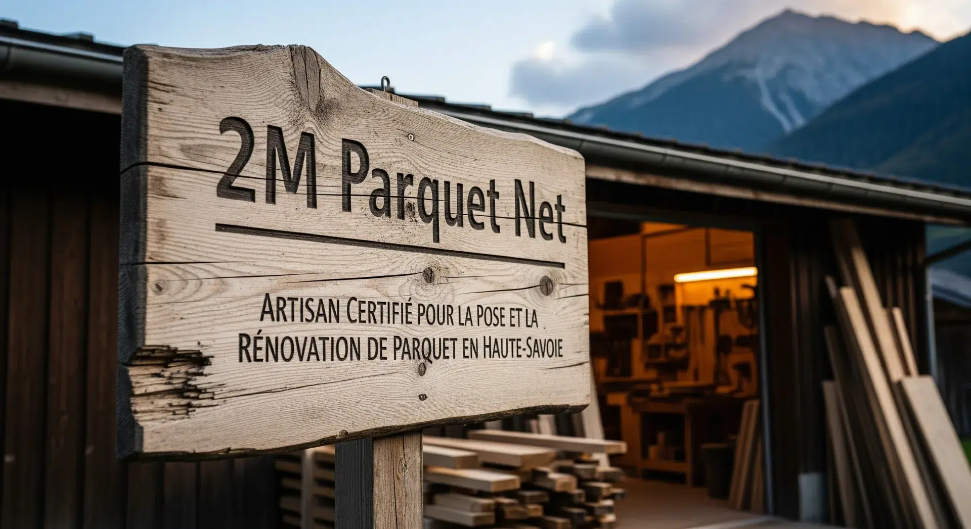 artisan parquet certifié Bona en haute Savoie