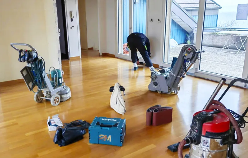 Rénovation parquet en Haute Savoie