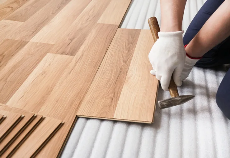 sous couche parquet flottant - prix pose parquet flottant en Haute Savoie