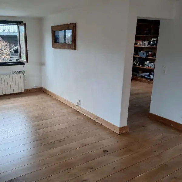 rénovation parquet à Chamonix
