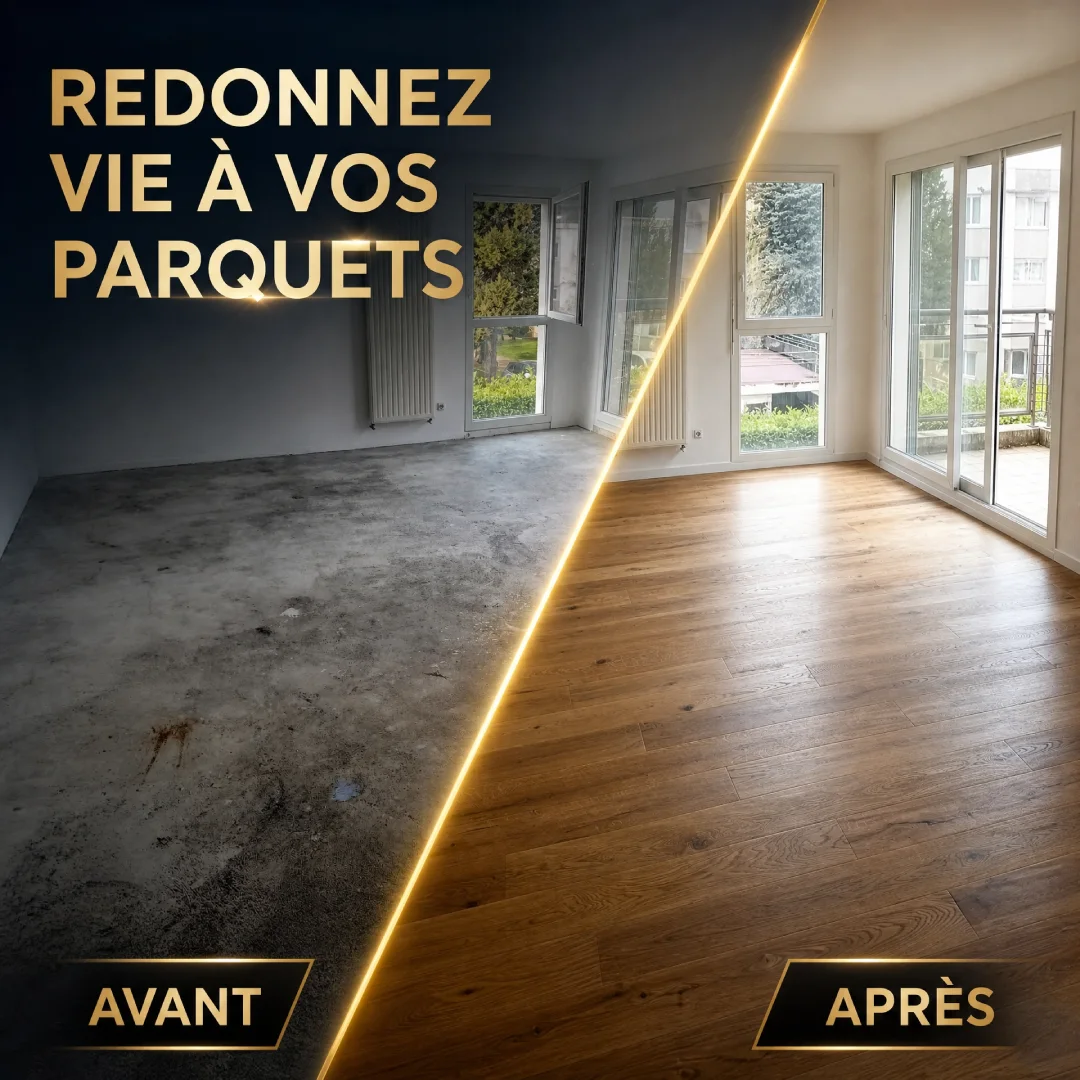 pose parquet en haute Savoie avant et après pose